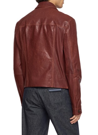 背面 - 点击放大 - 1972 DESA - Trucker Leather Jacket