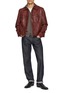模特儿示范图 - 点击放大 - 1972 DESA - Trucker Leather Jacket