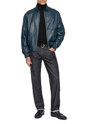 模特儿示范图 - 点击放大 - 1972 DESA - Reversible High Neck Bomber Jacket