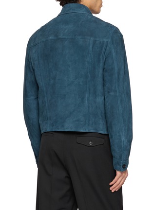 背面 - 点击放大 - 1972 DESA - Trucker Suede Leather Jacket