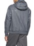 背面 - 点击放大 - 1972 DESA - Hooded Laminated Leather Jacket