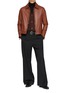 模特儿示范图 - 点击放大 - 1972 DESA - Fitted Leather Blouson Jacket