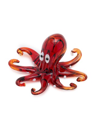 细节 –点击放大 - CASA BONITA - Small Red Octopus Glass Figurine