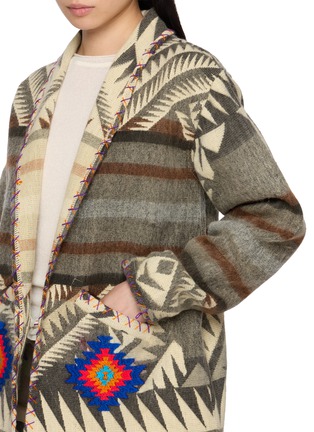  - MAISON BADIGO - Embroidered Aztec Jacket