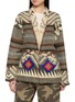 首图 - 点击放大 - MAISON BADIGO - Embroidered Aztec Jacket