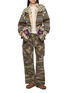 模特儿示范图 - 点击放大 - MAISON BADIGO - Embroidered Aztec Jacket