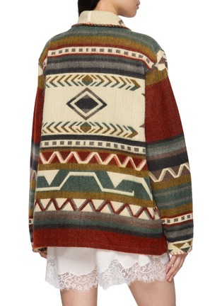 背面 - 点击放大 - MAISON BADIGO - Embroidered Aztec Jacket