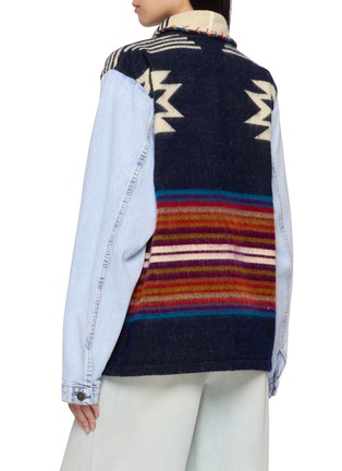 背面 - 点击放大 - MAISON BADIGO - Aztec Body Denim Jacket