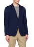 细节 - 点击放大 - ELEVENTY - Detachable Bib Wool Blazer
