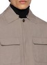 细节 - 点击放大 - ELEVENTY - Detachable Hood Shirt Jacket
