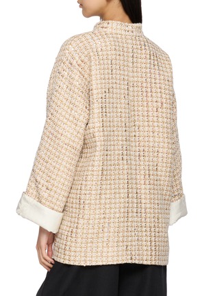 背面 - 点击放大 - EQUIL - Reversible Button Front Tweed Shirt