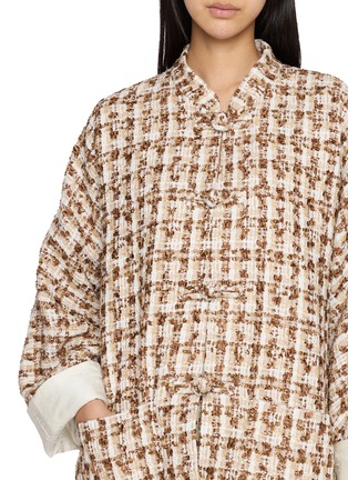  - EQUIL - Reversible Button Front Tweed Shirt