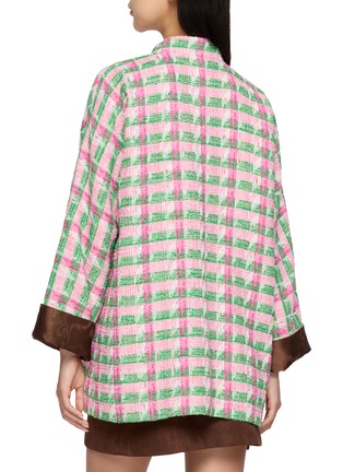 背面 - 点击放大 - EQUIL - Reversible Button Front Tweed Shirt