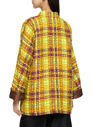 背面 - 点击放大 - EQUIL - Reversible Button Front Tweed Shirt