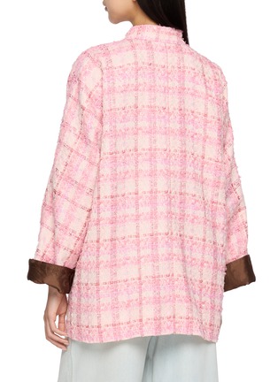 背面 - 点击放大 - EQUIL - Reversible Button Front Tweed Shirt