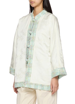 细节 - 点击放大 - EQUIL - Reversible Button Front Tweed Shirt