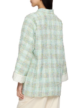 背面 - 点击放大 - EQUIL - Reversible Button Front Tweed Shirt