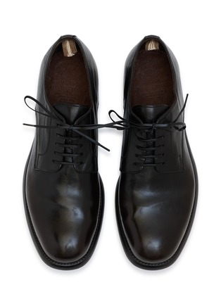 模特儿示范图 - 点击放大 - OFFICINE CREATIVE - Chronicle 001 Leather Derby Shoes