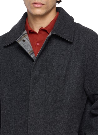  - YVES SALOMON - Double-face Loro Piana Wool Coat