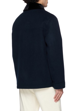 背面 - 点击放大 - YVES SALOMON - Double-face Cashmere Wool Jacket