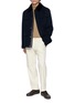 模特儿示范图 - 点击放大 - YVES SALOMON - Double-face Cashmere Wool Jacket
