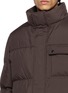 细节 - 点击放大 - YVES SALOMON - Hooded Puffer Jacket