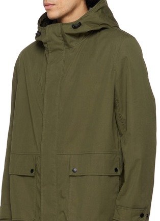 细节 - 点击放大 - YVES SALOMON - Fur Liner Hooded Parka Jacket