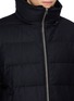 细节 - 点击放大 - YVES SALOMON - Mink Collar Hooded Down Jacket