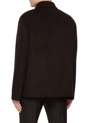 背面 - 点击放大 - YVES SALOMON - Double Faced Cashmere Wool Jacket