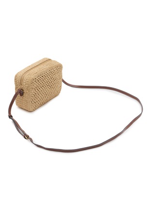 细节 - 点击放大 - ANYA HINDMARCH - Eyes Raffia Crossbody Bag