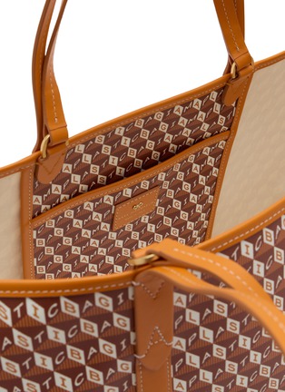 细节 - 点击放大 - ANYA HINDMARCH - I Am A Plastic Bag Monogram Canvas Tote Bag