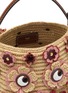 细节 - 点击放大 - ANYA HINDMARCH - Blossom Creature Raffia Crossbody Bag