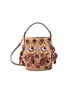 首图 - 点击放大 - ANYA HINDMARCH - Blossom Creature Raffia Crossbody Bag