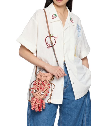 Anya Hindmarch | Squid Raffia Crossbody Bag