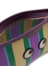 细节 - 点击放大 - ANYA HINDMARCH - Stripes Recycled Mesh Pouch