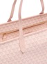 细节 - 点击放大 - ANYA HINDMARCH - I Am A Plastic Bag Monogram Canvas Leather Zipped Tote Bag