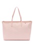 首图 - 点击放大 - ANYA HINDMARCH - I Am A Plastic Bag Monogram Canvas Leather Zipped Tote Bag