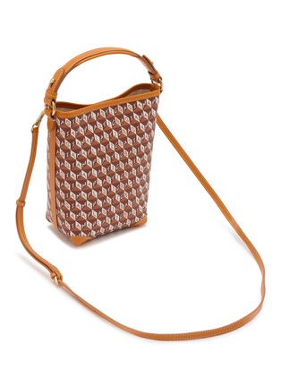 细节 - 点击放大 - ANYA HINDMARCH - Mini I Am A Plastic Bag Recycled Canvas Bucket Bag