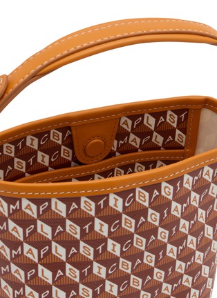 细节 - 点击放大 - ANYA HINDMARCH - Mini I Am A Plastic Bag Recycled Canvas Bucket Bag