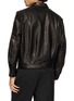背面 - 点击放大 - TAAKK - Embroidered Leather Zip Up Jacket