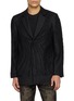 首图 - 点击放大 - TAAKK - Single Breasted Embroidered Pinstriped Wool Blazer