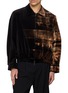 首图 - 点击放大 - TAAKK - Gradient Zip-Up Velvet Jacket