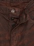  - TAAKK - Dark Wash Jacquard Wide Leg Jeans