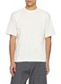 首图 - 点击放大 - TAAKK - Tape Embroidered Crewneck Cotton T-Shirt