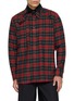 首图 - 点击放大 - KOLOR - Asymmetrical Layered Cotton Shirt