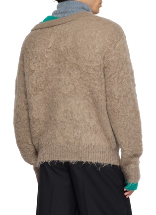 背面 - 点击放大 - KOLOR - Layered Knit Sweater