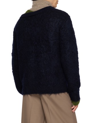 背面 - 点击放大 - KOLOR - Layered Knit Sweater