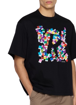  - KOLOR - Colour Swatch Print Cotton T-Shirt