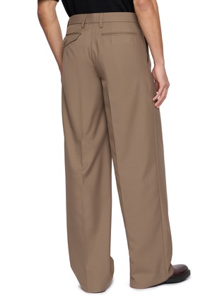 背面 - 点击放大 - KOLOR - Pleated Wide Leg Pants