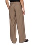 背面 - 点击放大 - KOLOR - Pleated Wide Leg Pants